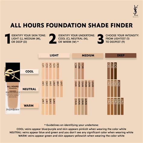 ysl illuminating foundation dupe|ysl foundation color chart.